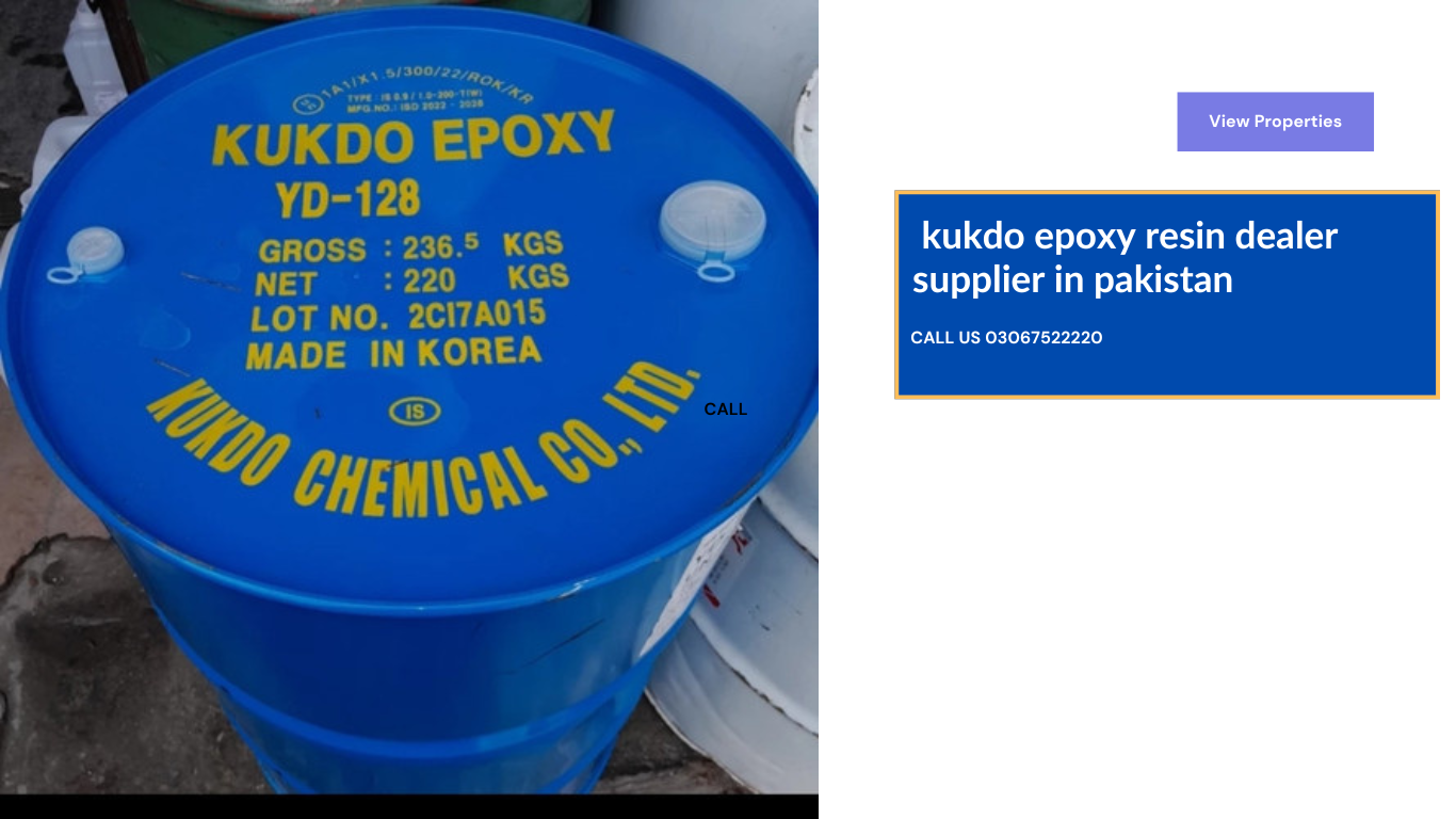 kukdo epoxy resin dealer in pakistan