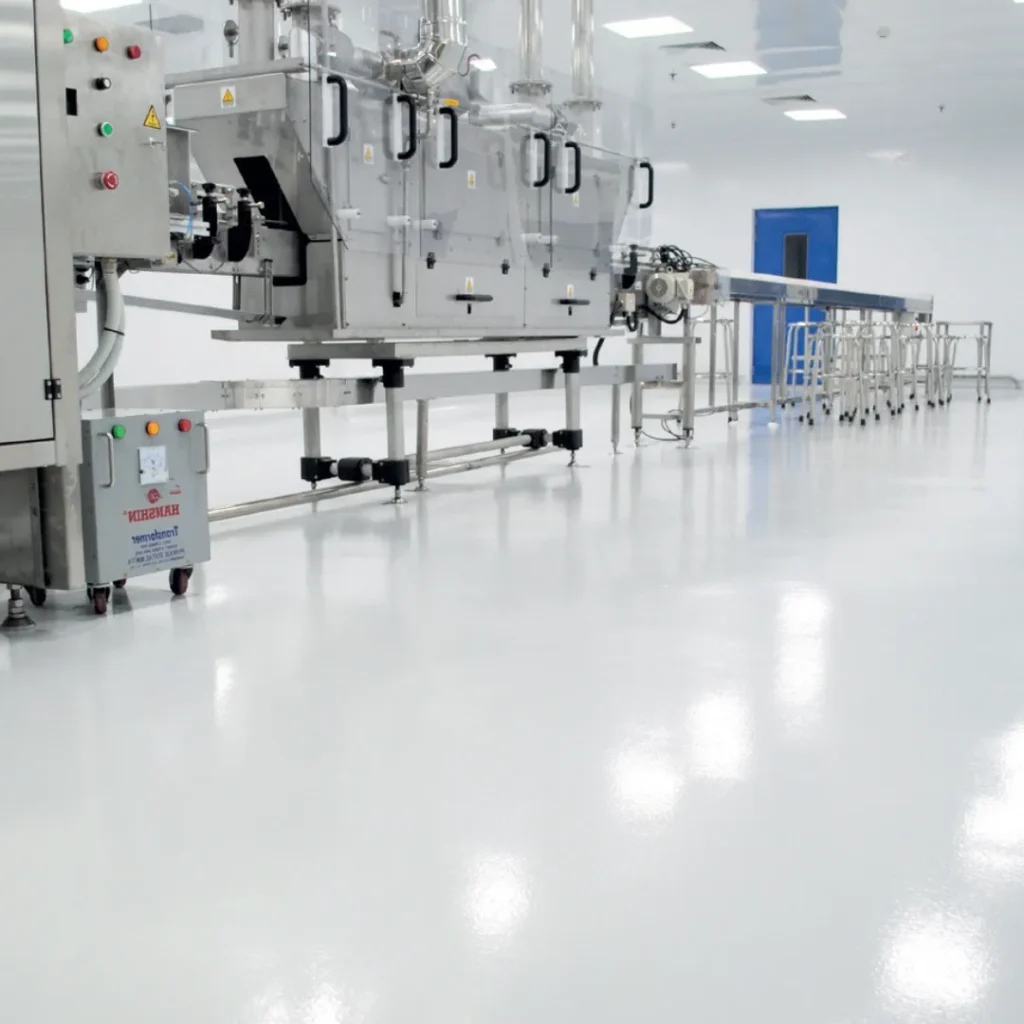 Food Processing Plant Epoxy Flooring