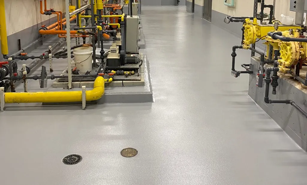 Mechanical Room Polished Concrete Flooring in Pakistan Mechanical Room Polished Concrete Flooring in Pakistan