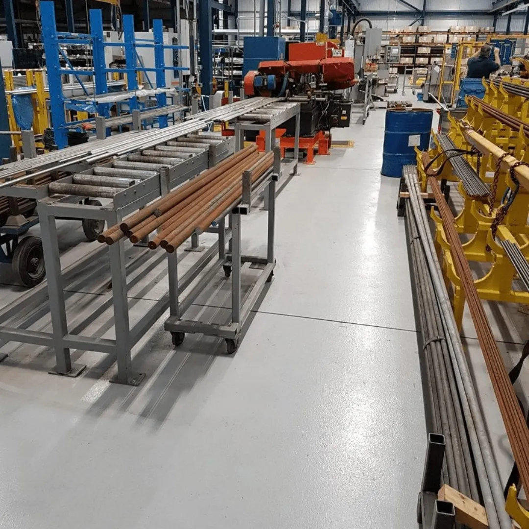 Assembly Line Epoxy Flooring Assembly Line Epoxy Flooring