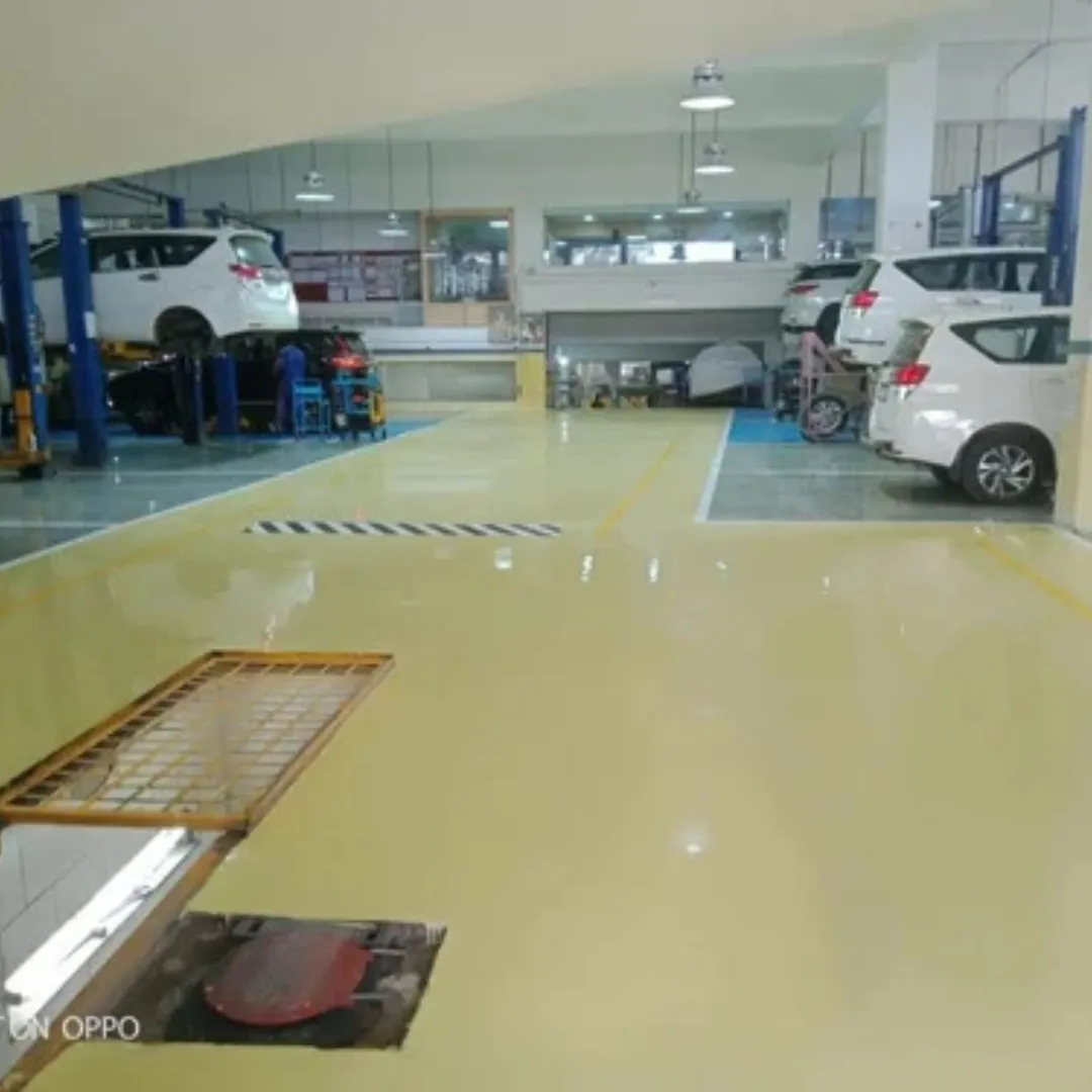 Service Center PU Flooring in Pakistan