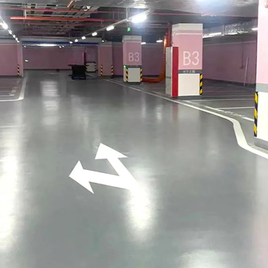 Parking Concrete Self Leveling Flooring Parking Concrete Self Leveling Flooring