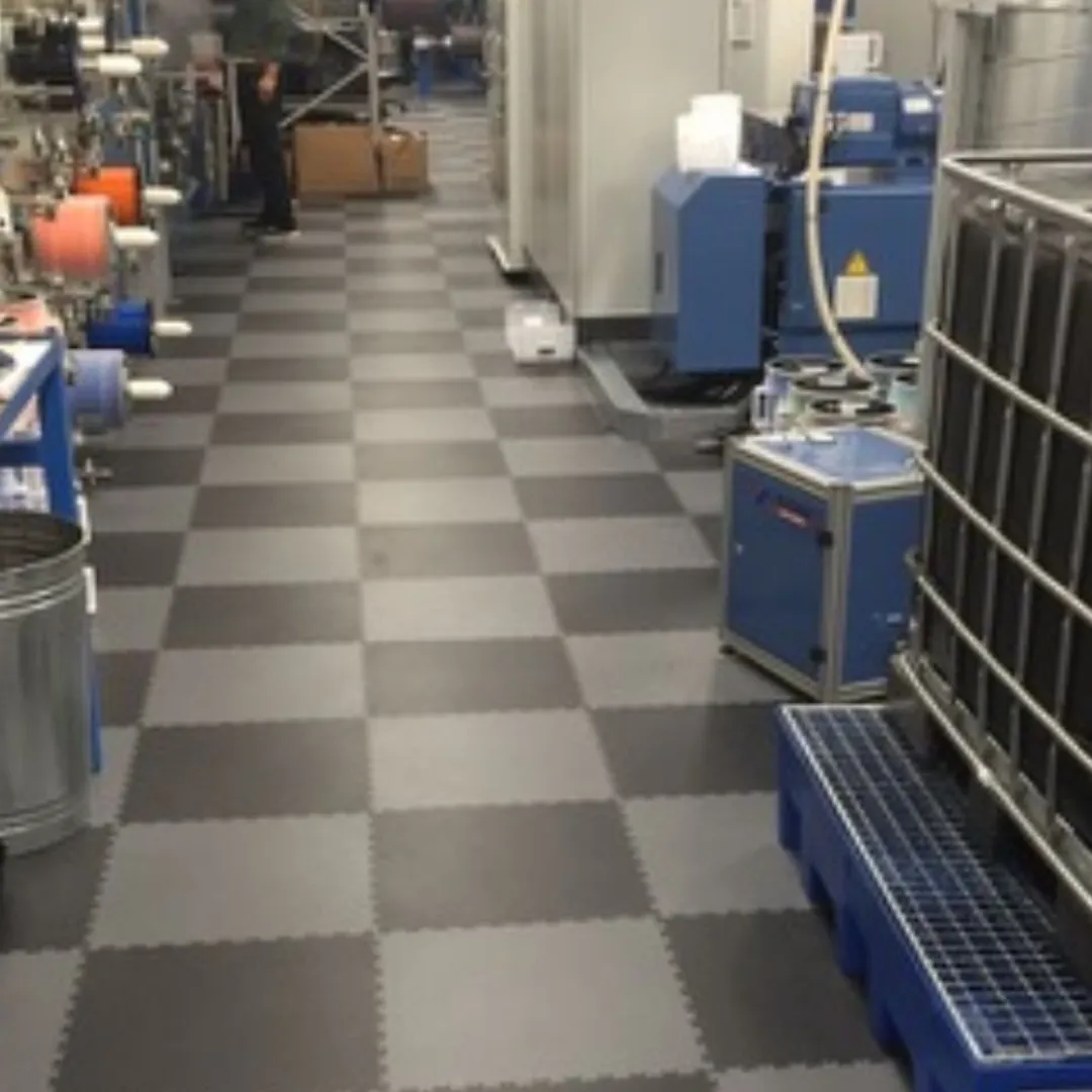 Interlocking Tiles Warehouse Flooring in Pakistan