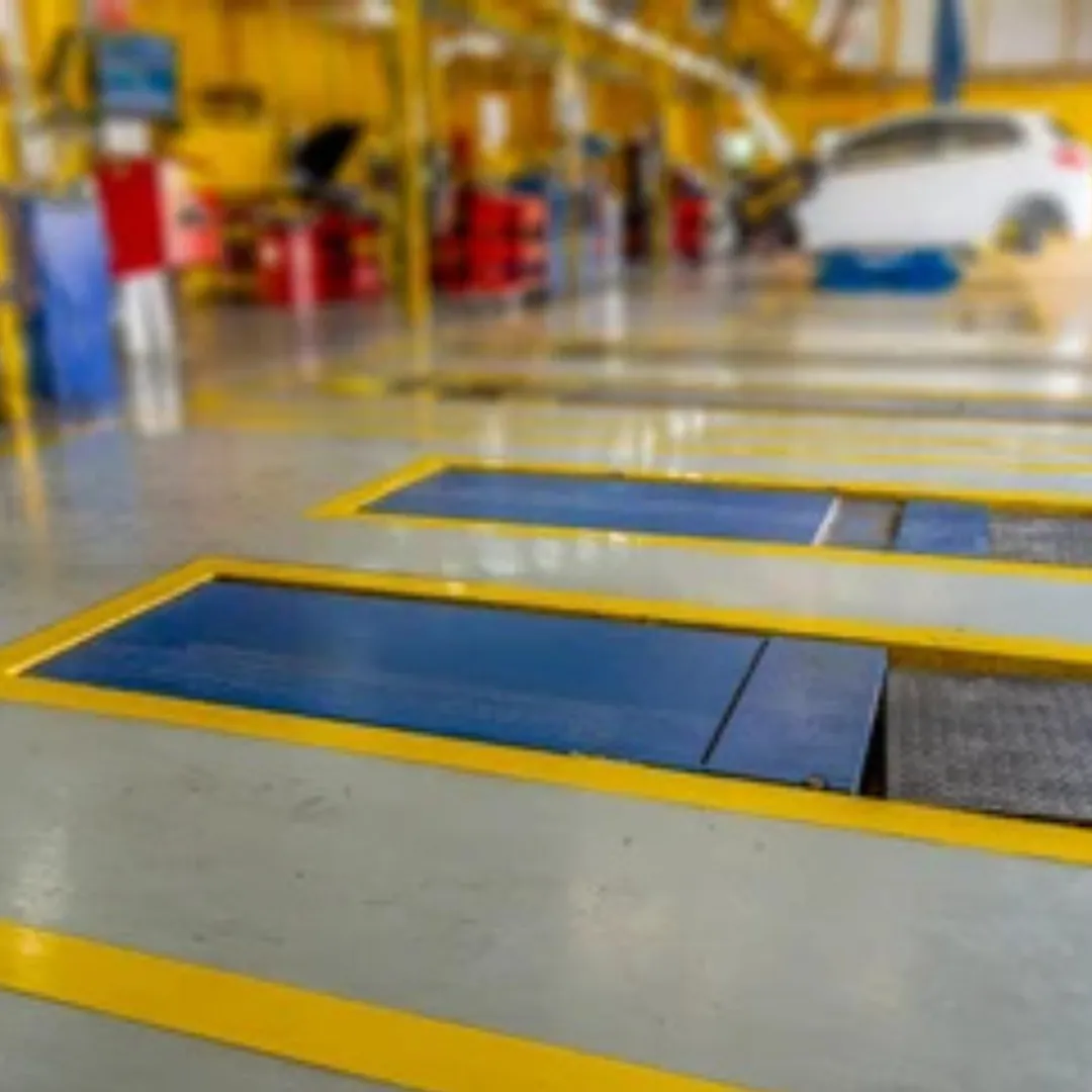 Service Center PU Flooring in Pakistan