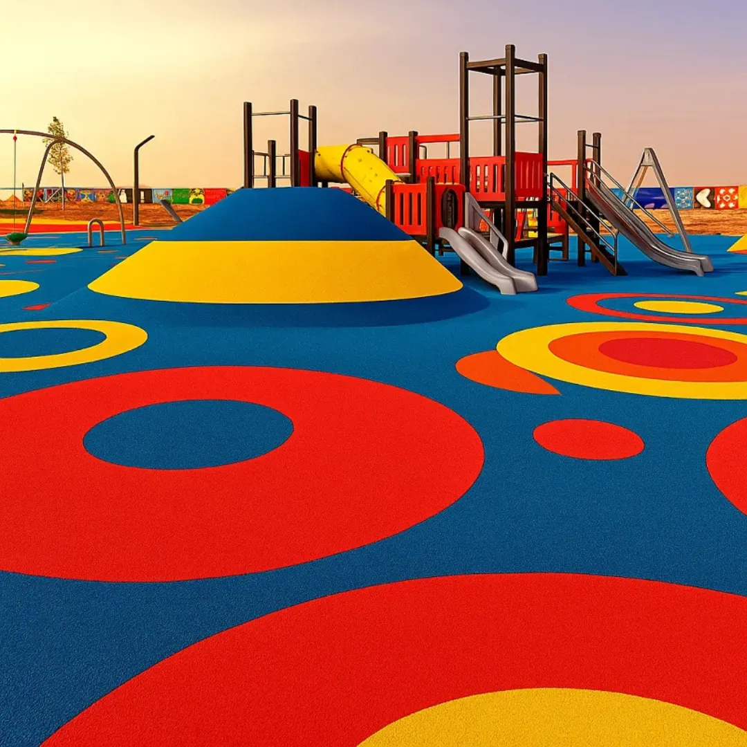EPDM Kids Playground Flooring EPDM Kids Playground Flooring