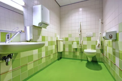Rest Room PU Flooring in Pakistan