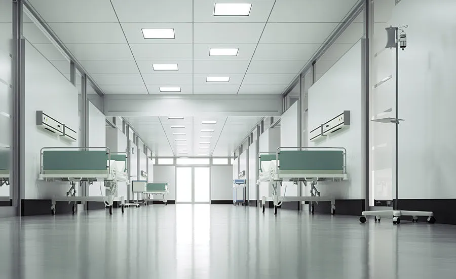 Corridor Polished Concrete Flooring in Pakistan