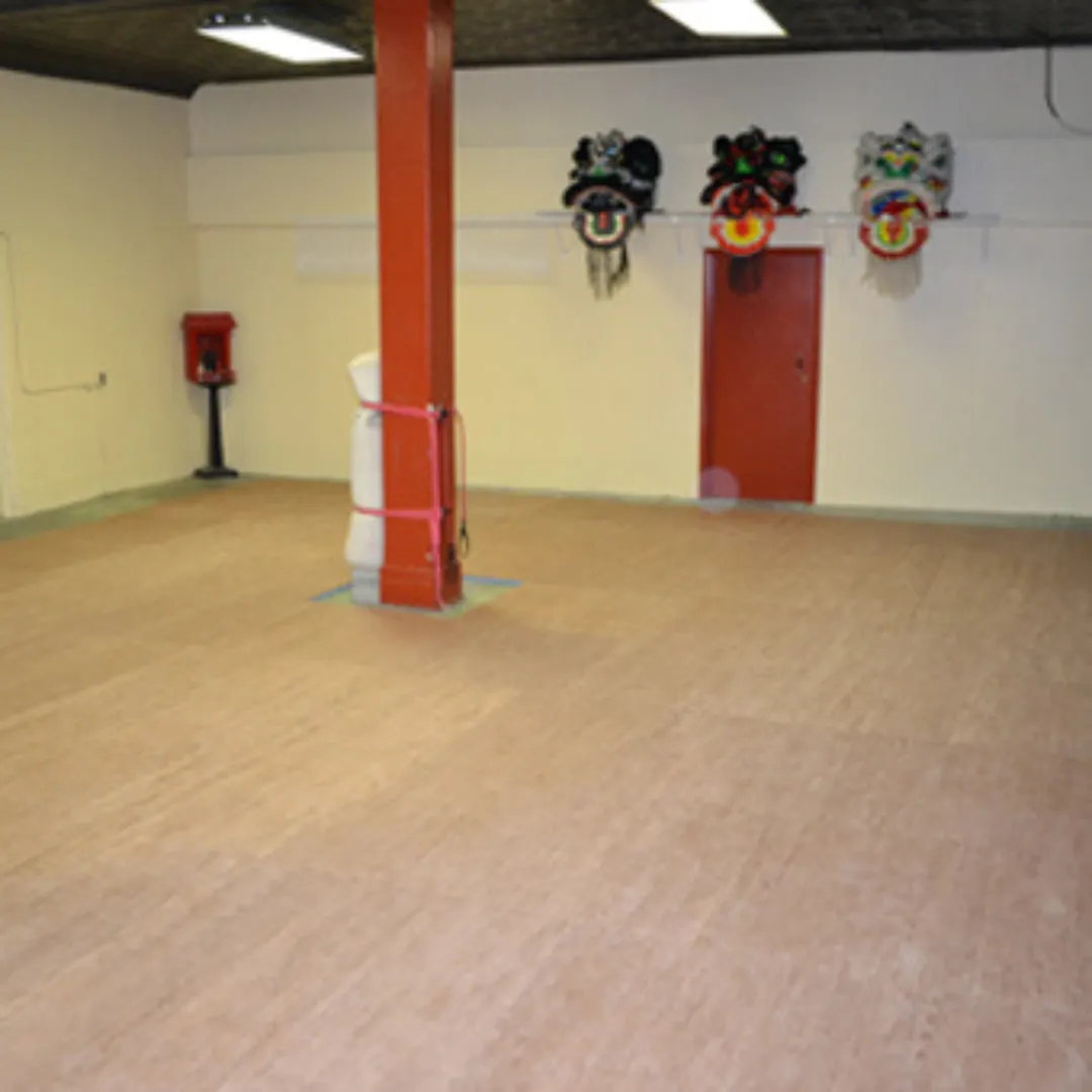 Karate Area Wood Flooring