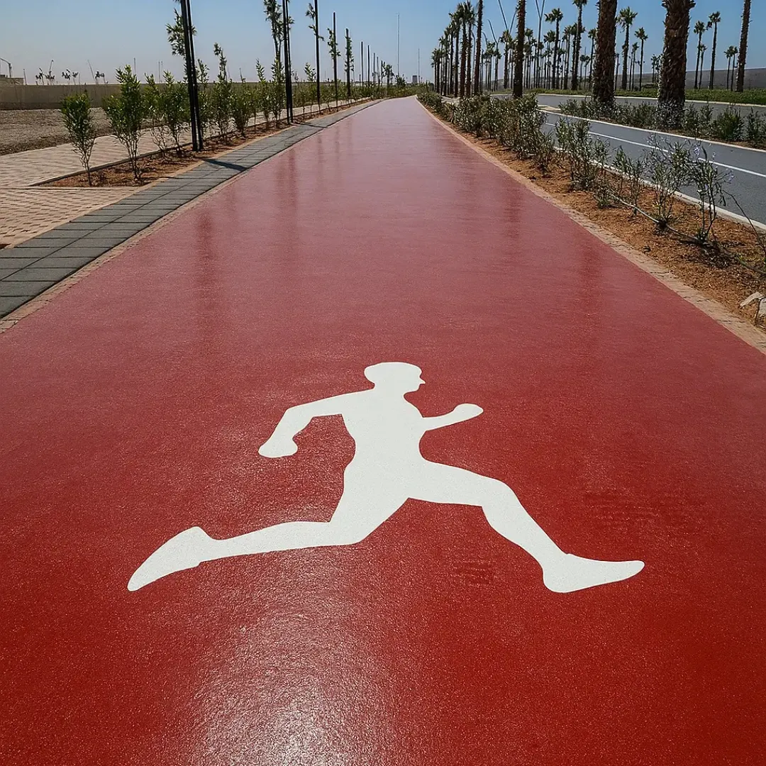 PU Jogging Track Flooring in Pakistan