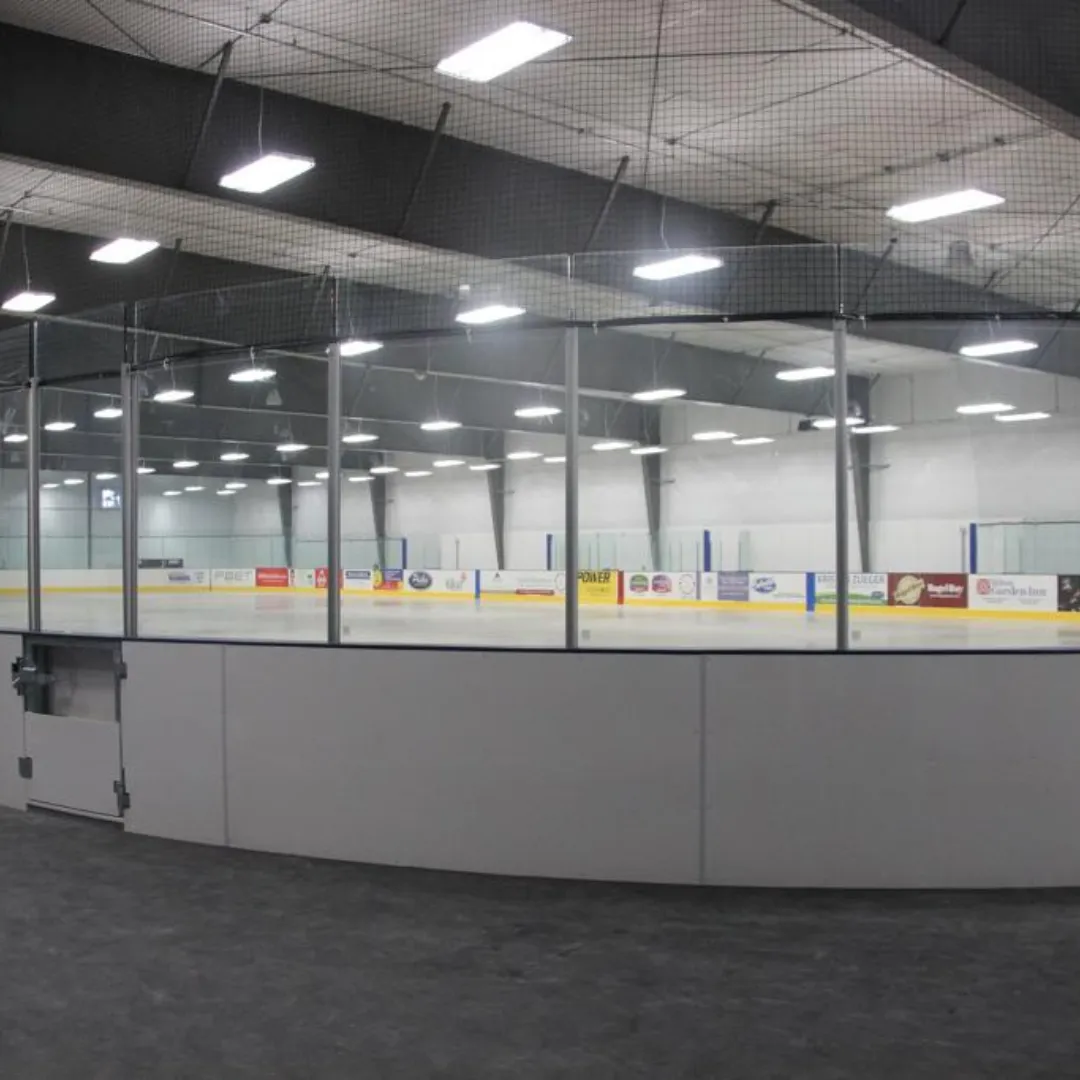 Skating Rink Safety Zones Rubber Flooring