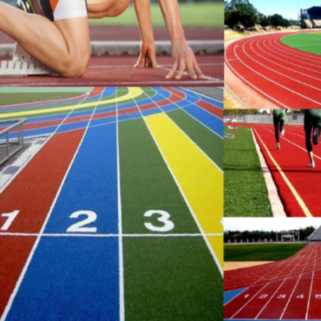 Rubbe Jogging Track Flooring