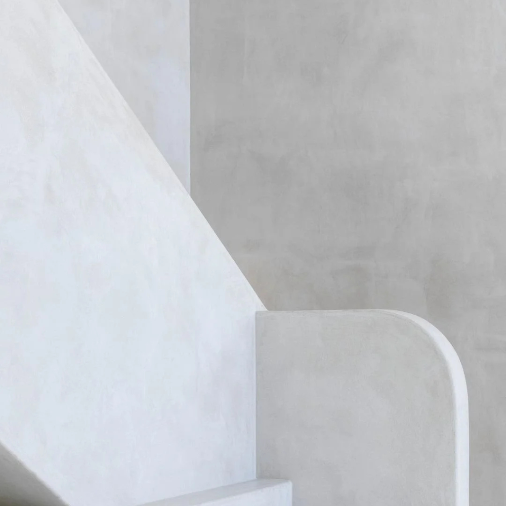 microcement finish for staircase