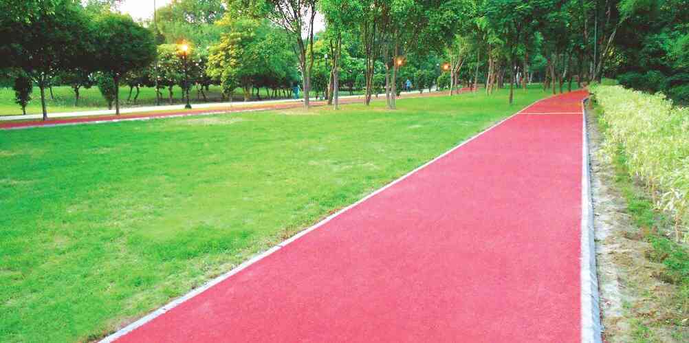 Jogging Track Installation