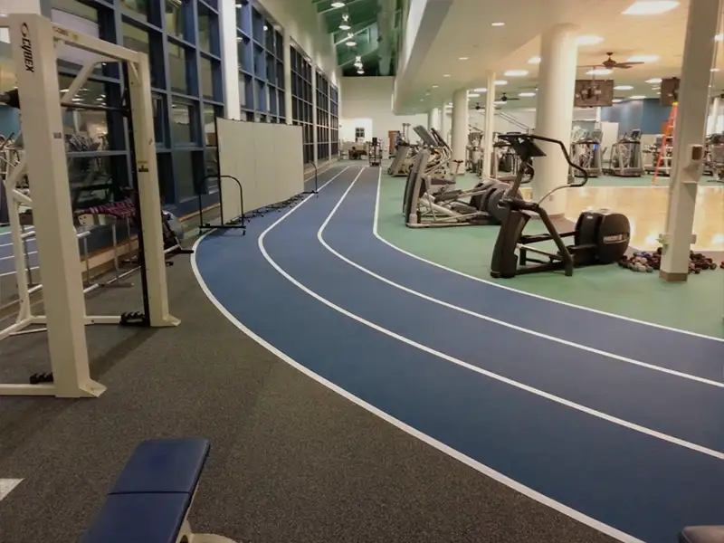 Rubber Jogging Track