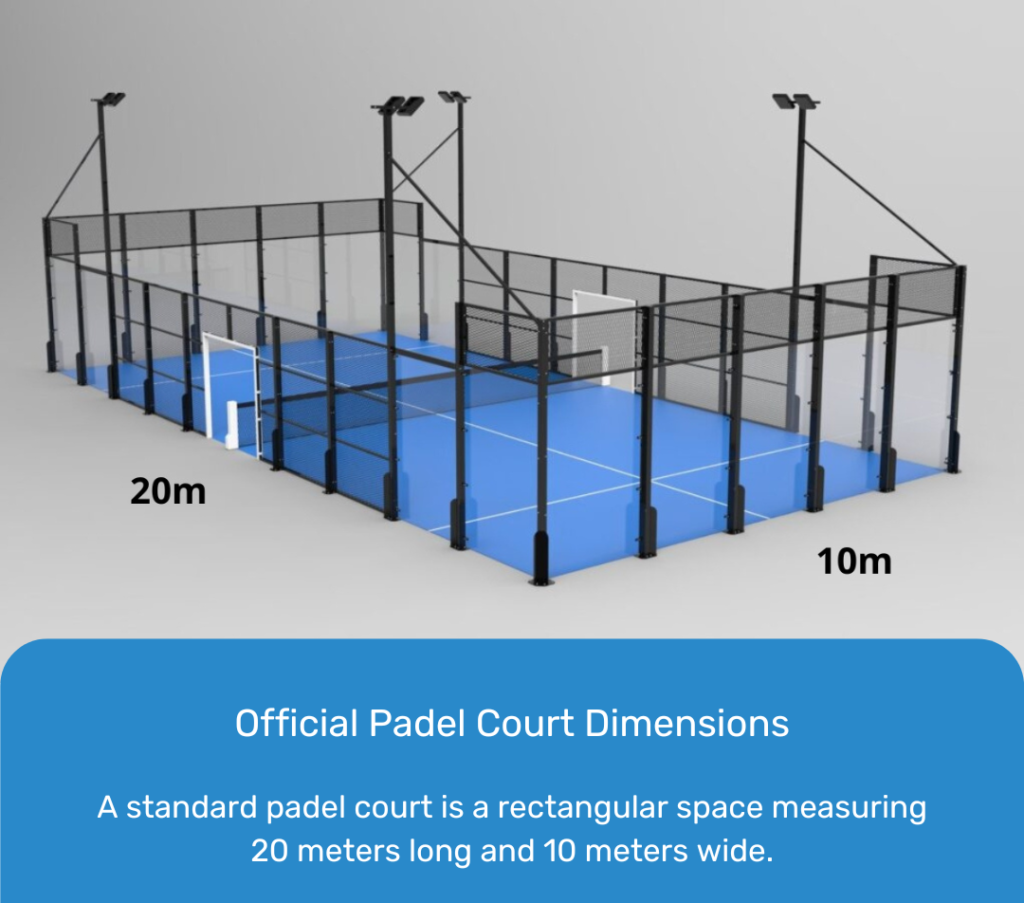 Padel Court Dimensions