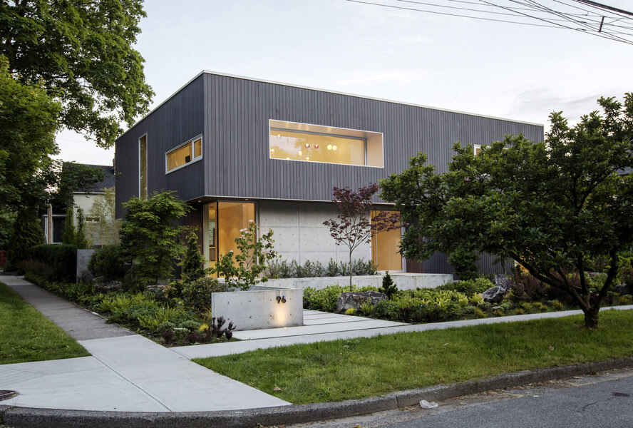 Exterior Wood Coating Installation For Buildings