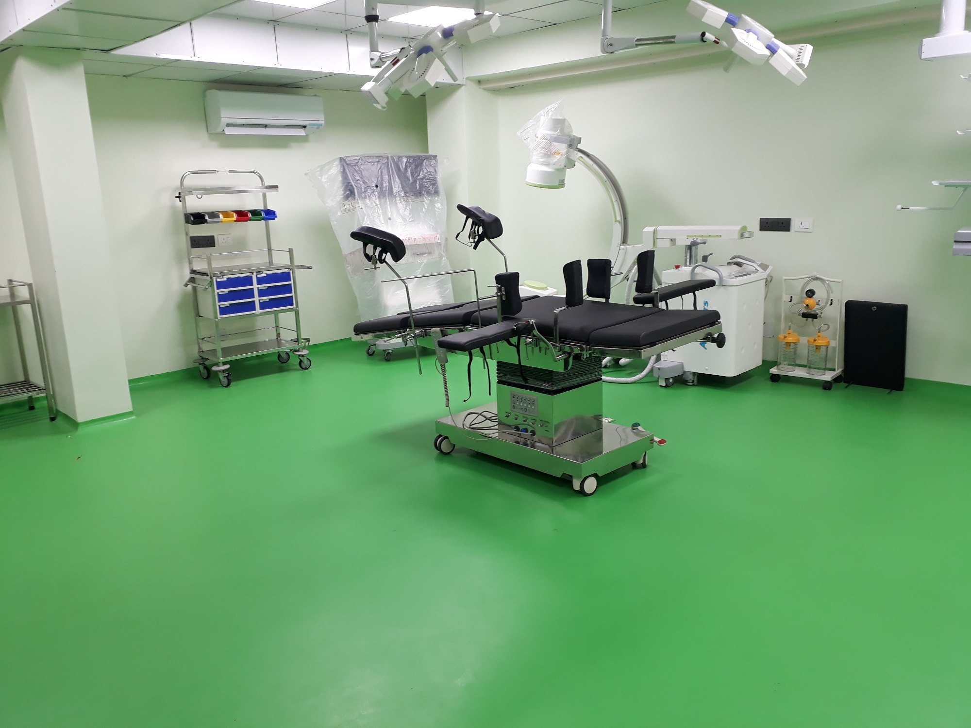 anti-bacterial epoxy floor operation theater Pakistan