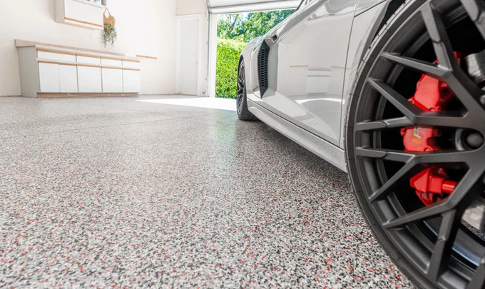 epoxy flake flooring for garage