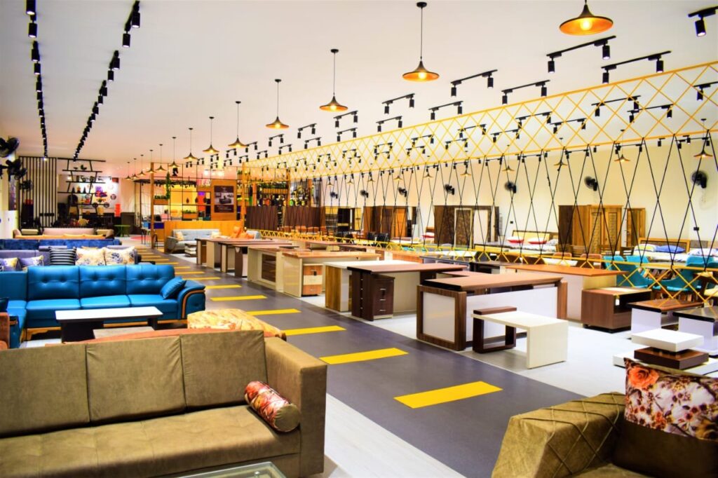 furniture showroom epoxy flooring Pakistan