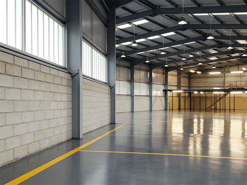 industrial epoxy floor coating forklift Pakistan