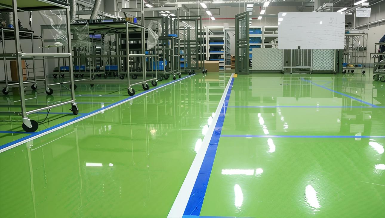 Solvent Free Epoxy Flooring Pakistan