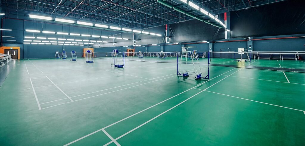 badminton court flooring