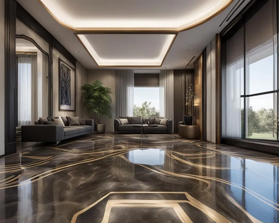 Metallic Epoxy Flooring — Prices and Design Ideas